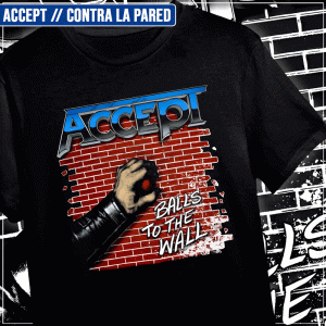 Remera "Accept: Contra la Pared"