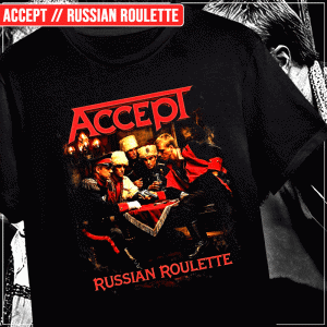 Remera "Accept: Russian Roulette"