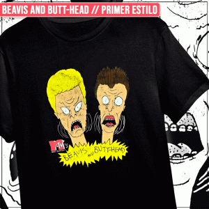 Remera "Beavis and Butt-Head: Primer Estilo"