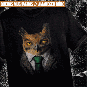 Remera "Buenos Muchachos: Amanecer Búho"