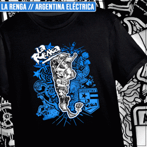 Remera "La Renga: Argentina Eléctrica"