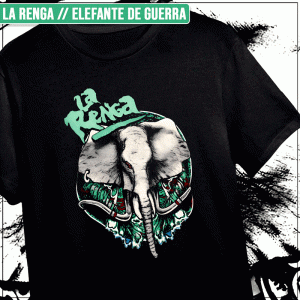 Remera "La Renga: Elefante de Guerra"