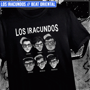 Remera "Los Iracundos: Beat Oriental"