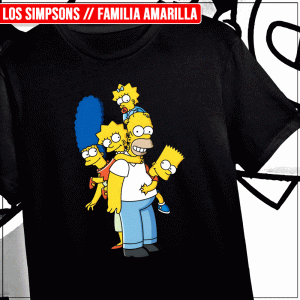Remera "Los Simpsons: Familia Amarilla"