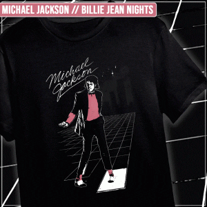 Remera "Michael Jackson: Billie Jean Nights"