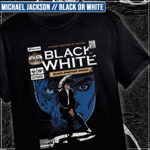 Remera "Michael Jackson: Black Or White"