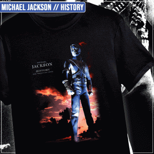 Remera "Michael Jackson: History"