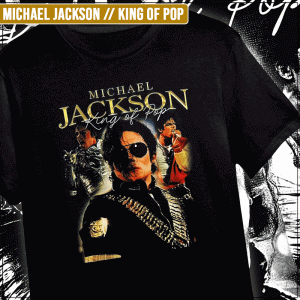 Remera "Michael Jackson: King of Pop"