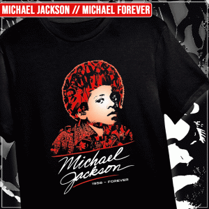 Remera "Michael Jackson: Michael Forever"
