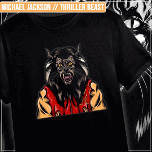 Remera "Michael Jackson: Thriller Beast"