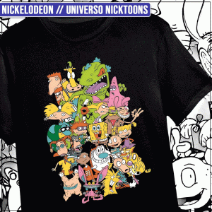 Remera "Nickelodeon: Universo Nicktoons"