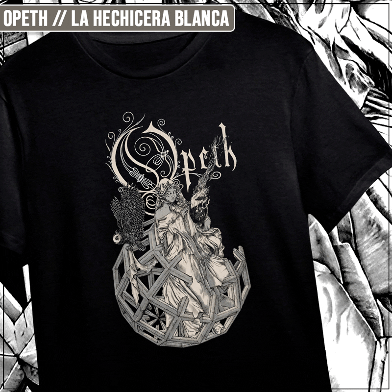 Remera "Opeth: La Hechicera Blanca"