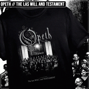 Remera "Opeth: The las will and testament"