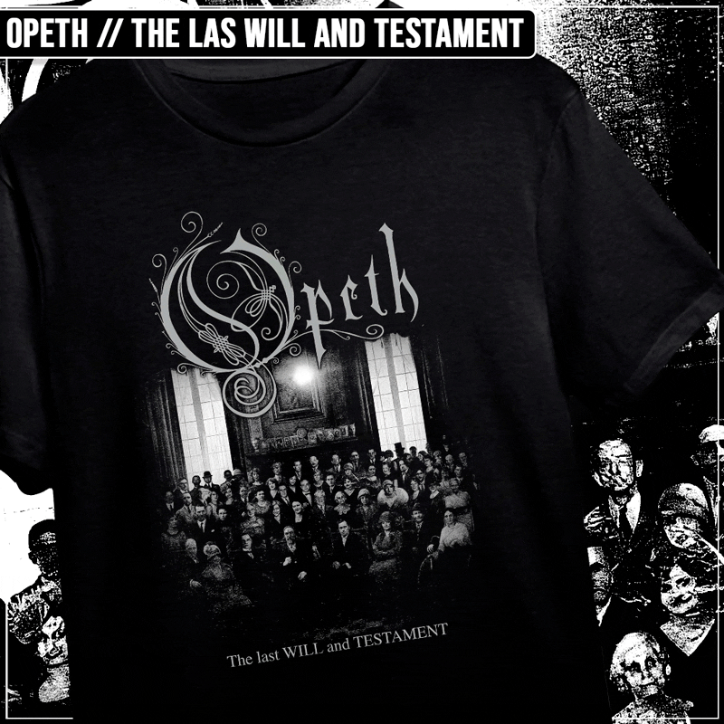 Remera "Opeth: The las will and testament"