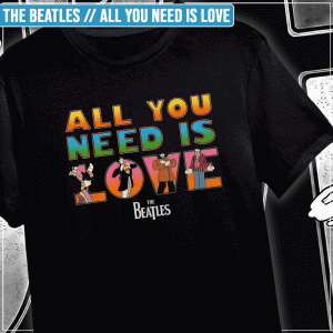 Remera "The Beatles: All you need is love"