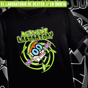 Remera "El Laboratorio de Dexter: En Órbita"
