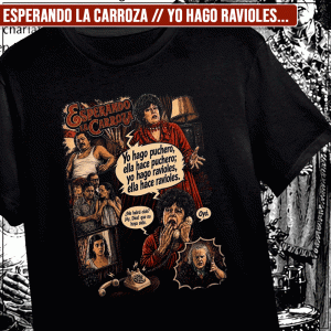Remera "Esperando la Carroza: Yo hago ravioles"