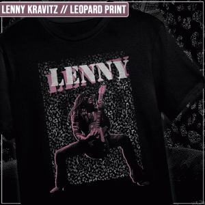 Remera "Lenny Kravitz: Leopard Print"