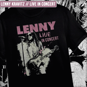 Remera "Lenny Kravitz: live in concert"