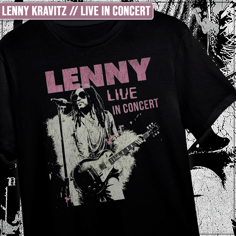 Remera "Lenny Kravitz: live in concert"