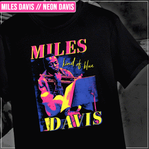 Remera "Miles Davis: Neon Davis"