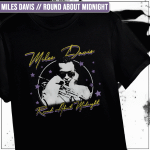 Remera "Miles Davis: Round About Midnight"