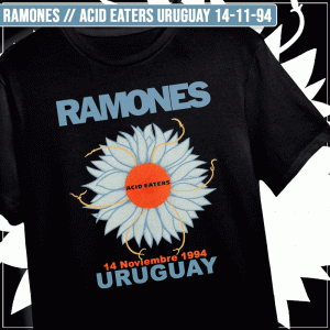 Remera "Ramones: Acid eartes Uruguay 14-11-94"