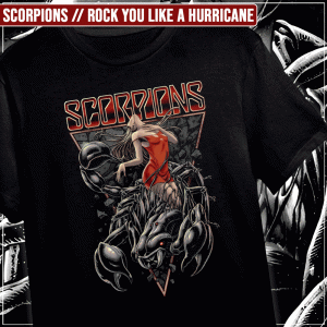 Remera "Scorpions: Rock You Like a Hurricane"