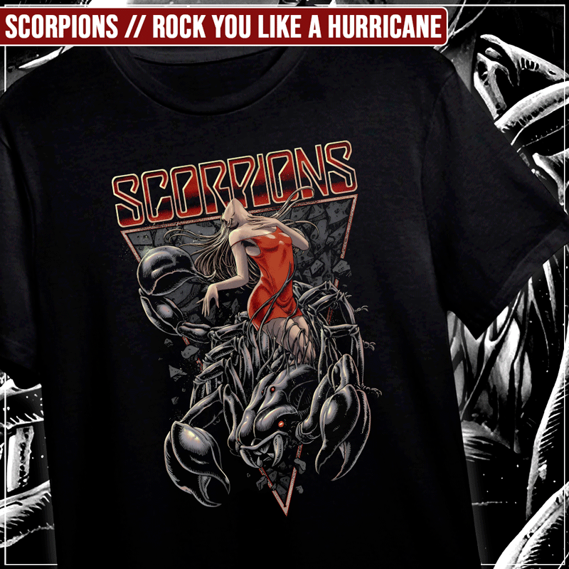Remera "Scorpions: Rock You Like a Hurricane"