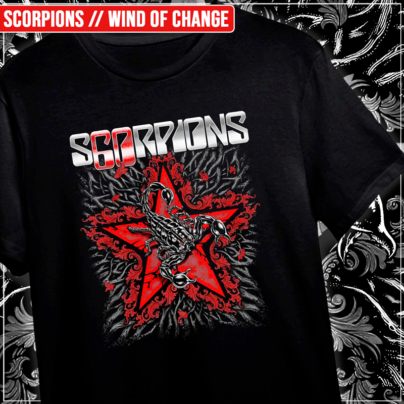 Remera "Scorpions: Wind of Change"