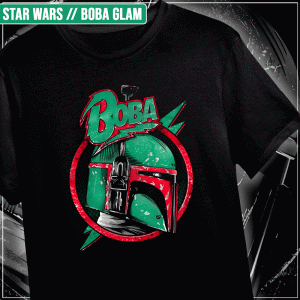 Remera "Star Wars: Boba Glam"