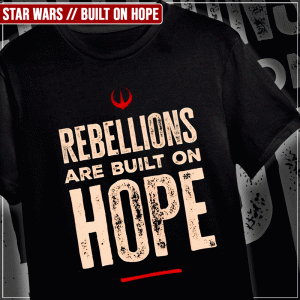 Remera "Star Wars: Built on Hope"