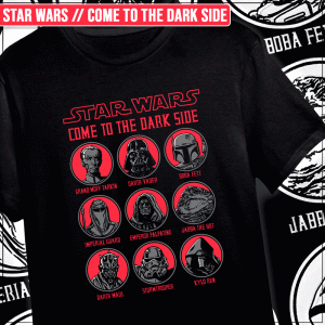 Remera "Star Wars: Come to the Dark Side"