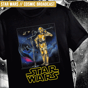 Remera "Star Wars: Cosmic Broadcast"