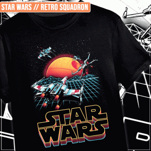 Remera "Star Wars: Retro Squadron"