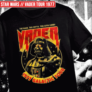 Remera "Star Wars: Vader Tour 1977"