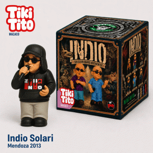 Figura Tiki Tito "Indio Solari: Mendoza 2013"