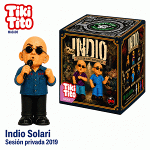 Figura Tiki Tito "Indio Solari: Sesión Privada 2019"