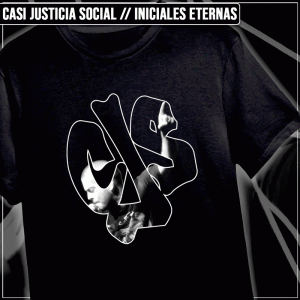 Remera "Casi Justicia Social: Iniciales Eternas"