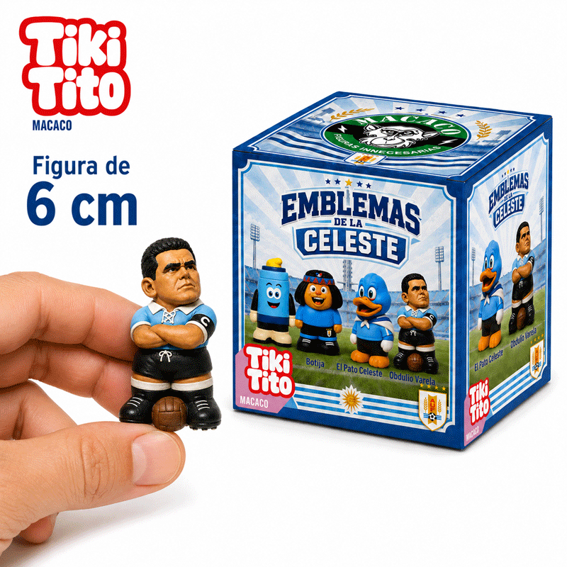 Figura "El Pato Celeste: Tiki Tito" - Imagen 2