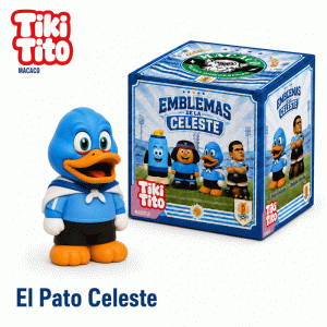 Figura "El Pato Celeste: Tiki Tito"