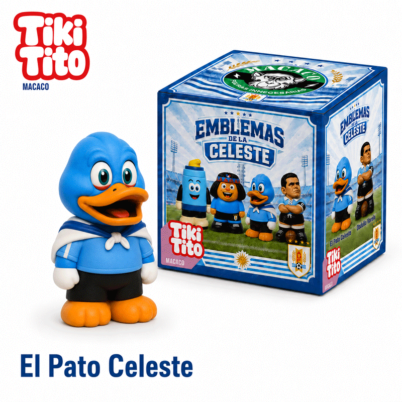 Figura "El Pato Celeste: Tiki Tito"
