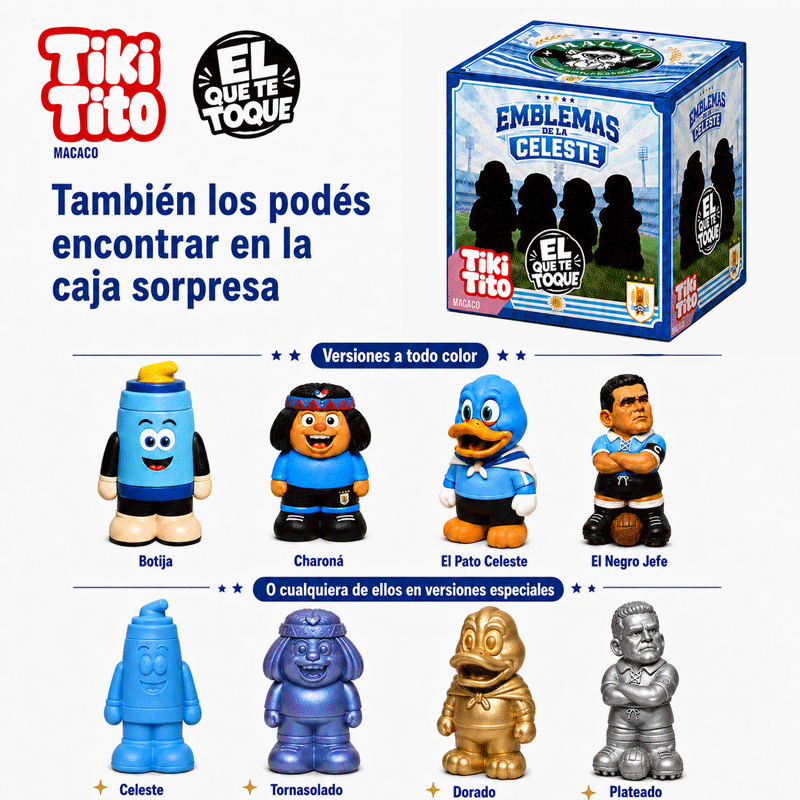 Figura "El Pato Celeste: Tiki Tito" - Imagen 3