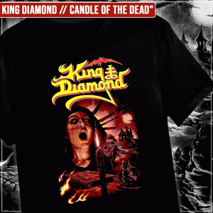 Remera "King Diamond: Candle of the Dead"