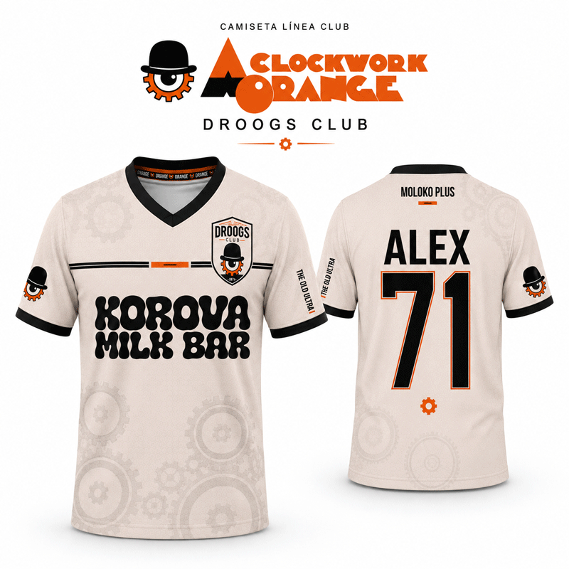 Camiseta Línea Club "A Clockwork Orange: Droogs Club"