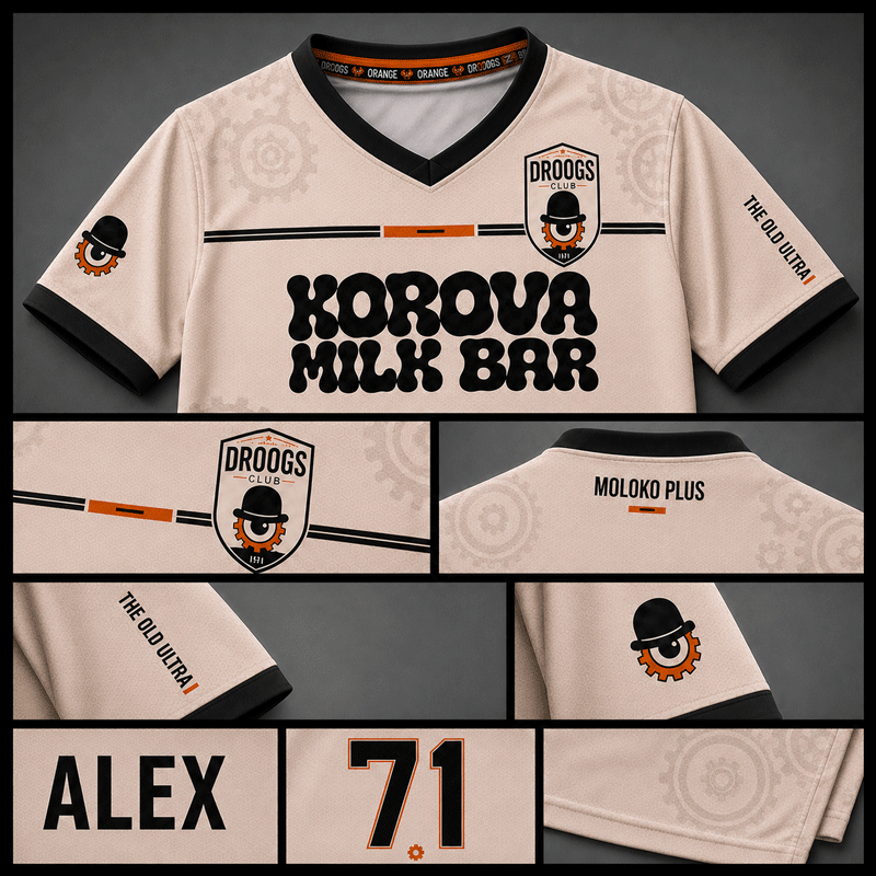 Camiseta Línea Club "A Clockwork Orange: Droogs Club" - Imagen 4
