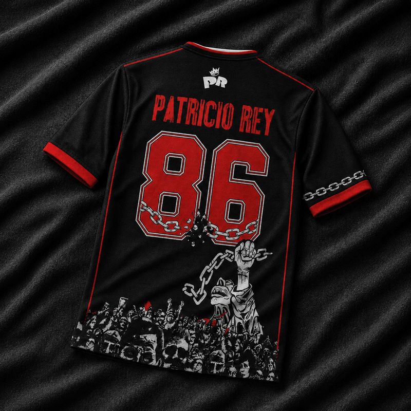 Camiseta Línea Club "Patricio Rey y sus redonditos de ricota: Oktubre 86" - Imagen 4