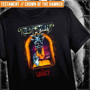 Remera "Testament: Crown of the Damned"