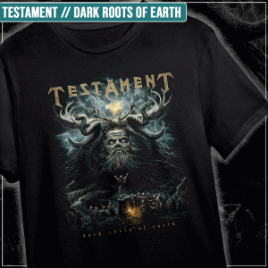 Remera "Testament: Dark Roots of Earth"
