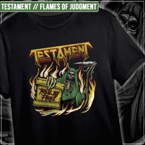 Remera "Testament: Flames of Judgment"